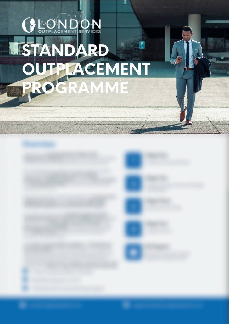 Standard Outplacement Programme Standard Outplacement Programme