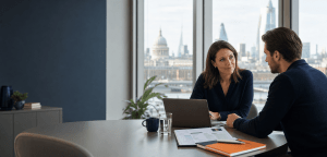 Private outplacement support consultation in London